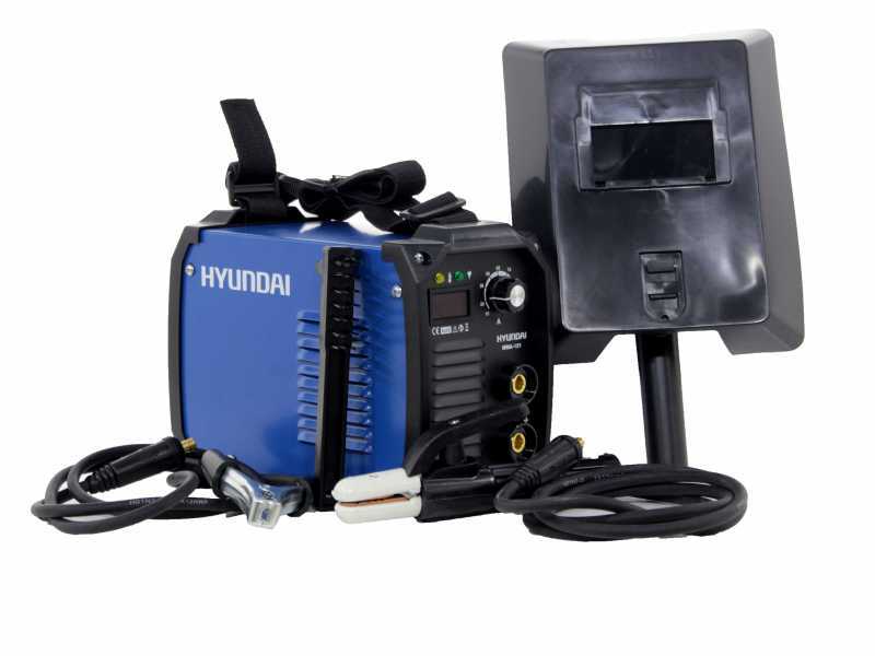 Hyundai MMA-121 - Saldatrice inverter - 120A max - monofase - corrente continua-kit completo