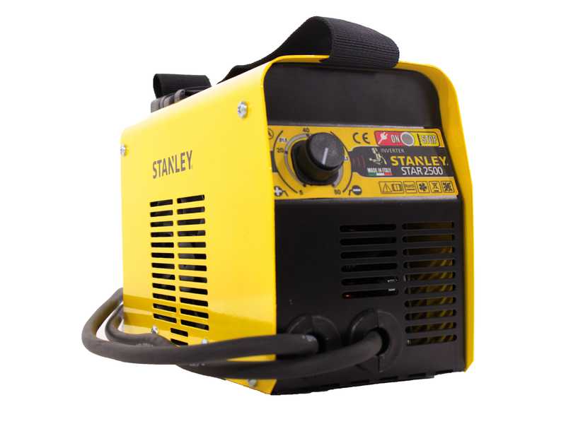 Stanley STAR 2500 - Saldatrice Inverter (MMA) + Kit, corrente continua (DC)