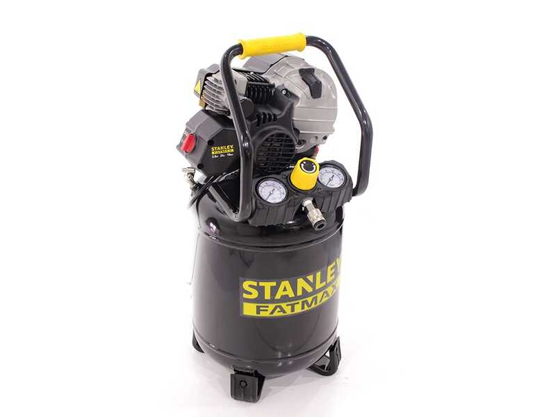 Stanley Fatmax HY 227/10/24V - Compressore aria elettrico portatile monofase - Motore 2 HP - 24 lt