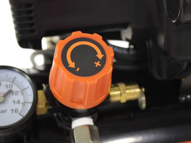 Black &amp; Decker BD195 6 NK - Compressore aria elettrico portatile monofase, oil-less - Motore 1.5 HP - 6 lt 