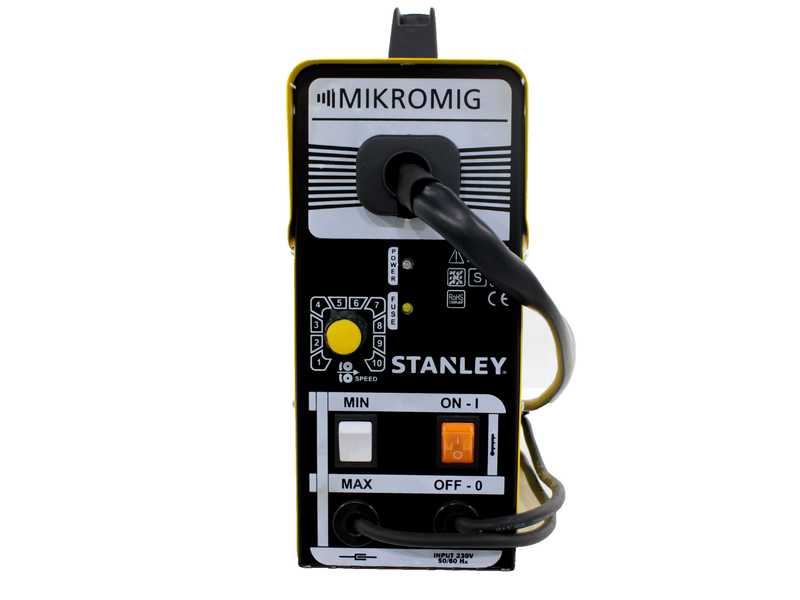 Stanley VIP M165 - Saldatrice a trasformatore (MOG) + Kit, corrente alternata (AC) - GAS/NO GAS