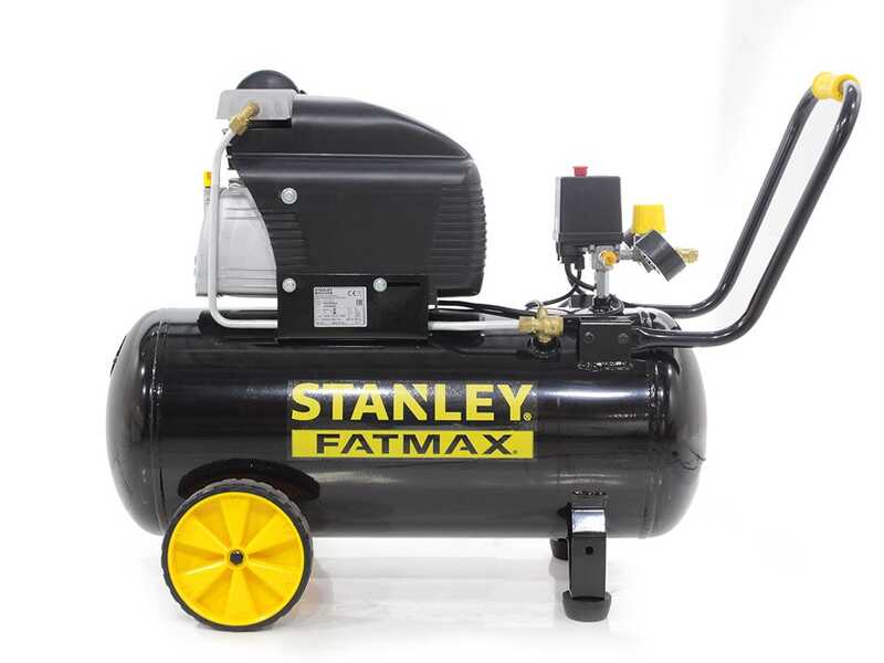 Stanley Fatmax D211/8/50S - Compressore aria elettrico monofase - Motore 2 HP - 50 lt