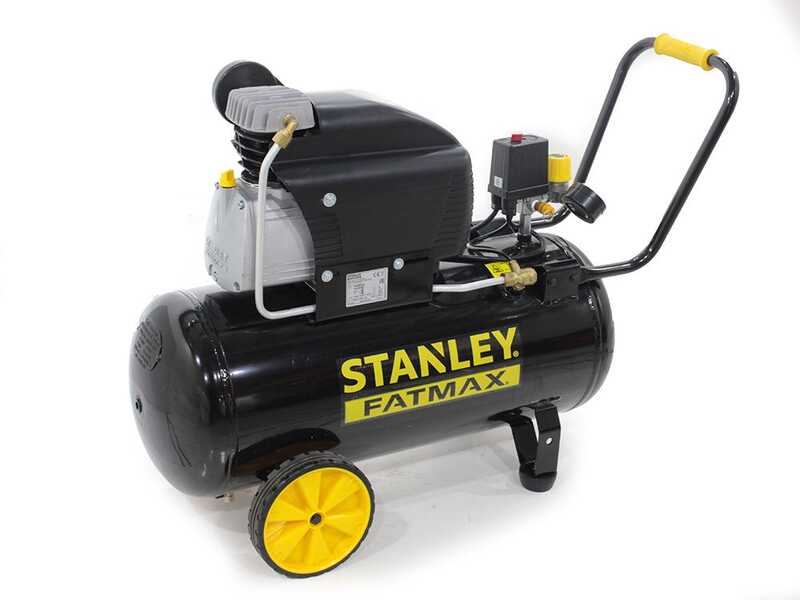 Stanley Fatmax D211/8/50S - Compressore aria elettrico monofase - Motore 2 HP - 50 lt