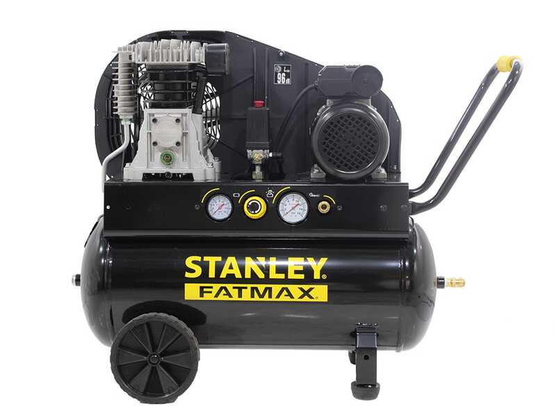 Stanley Fatmax B 255/10/50 - Compressore aria elettrico monofase a cinghia - Motore 2 HP - 50 lt 