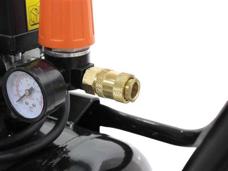 Black &amp; Decker BD 220/50 2M - Compressore aria elettrico monofase a cinghia - Motore 2 HP - 50 lt