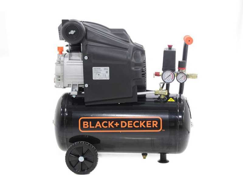 Black &amp; Decker BD 205 24 - Compressore aria elettrico monofase - Motore 2 HP - 24 lt 