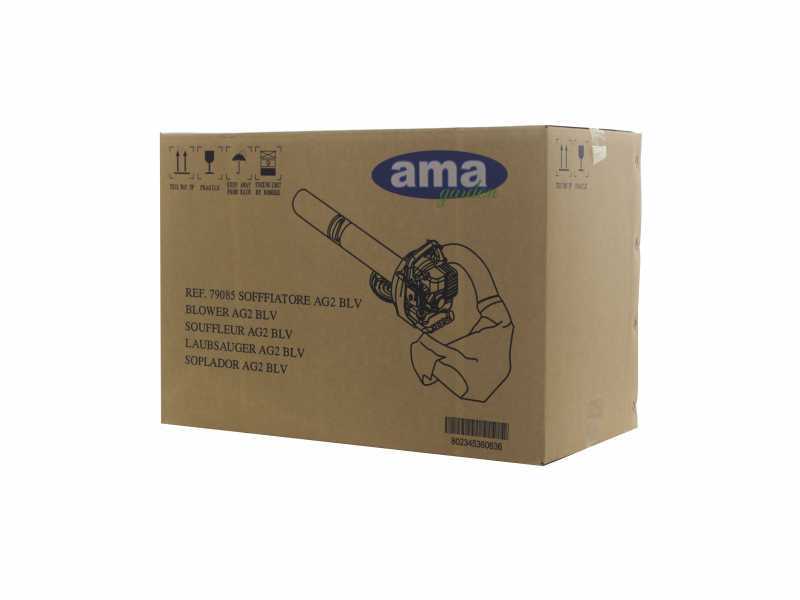 Soffiatore aspiratore Ama AG2-BLV - 3 in 1 con motore a scoppio 26cc 2 tempi