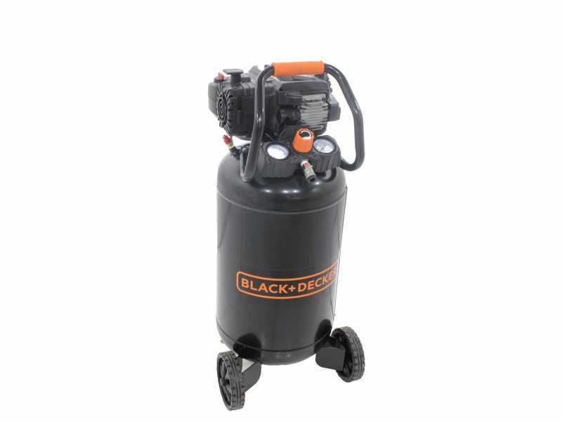 Black &amp; Decker BD 227/50V NK - Compressore aria elettrico monofase, oil-less - Motore 2 HP - 50 lt