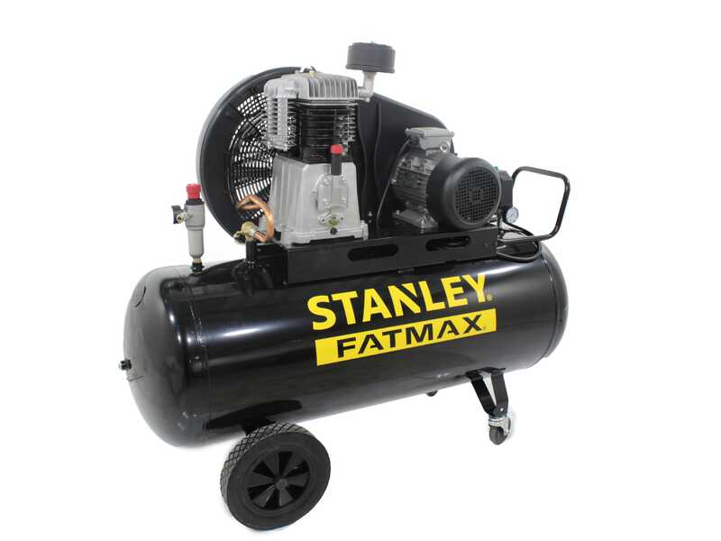 Stanley Fatmax BA 851/11/270 - Compressore aria elettrico trifase a cinghia - Motore 7.5 HP - 270 lt