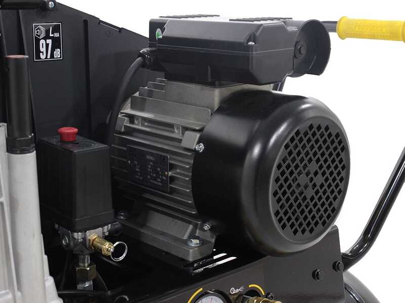 Stanley Fatmax B 400/10/100 -Compressore aria elettrico monofase a cinghia - Motore 3 HP - 100 lt
