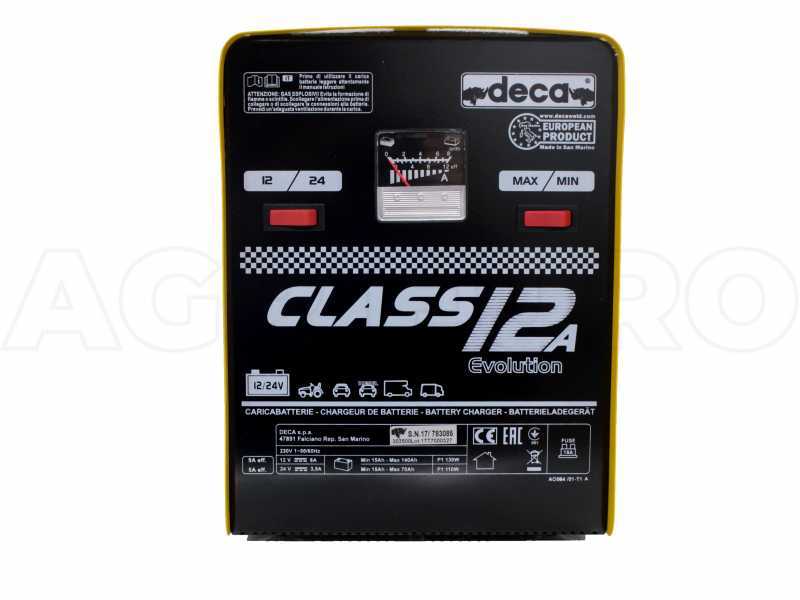 Deca CLASS 12A - Caricabatterie auto Deca CLASS 12A - portatile - alimentazione monofase - batterie 12-24V