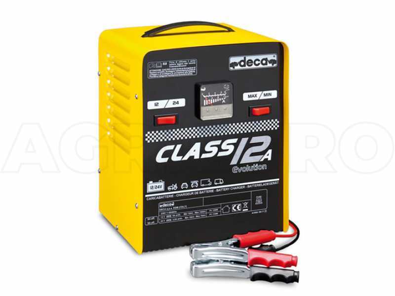 Deca CLASS 12A - Caricabatterie auto Deca CLASS 12A - portatile - alimentazione monofase - batterie 12-24V