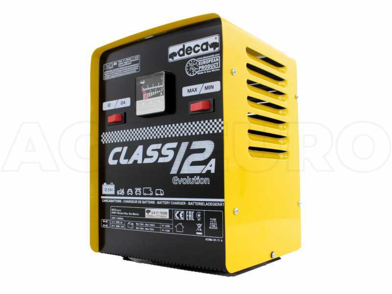 Deca CLASS 12A - Caricabatterie auto Deca CLASS 12A - portatile - alimentazione monofase - batterie 12-24V