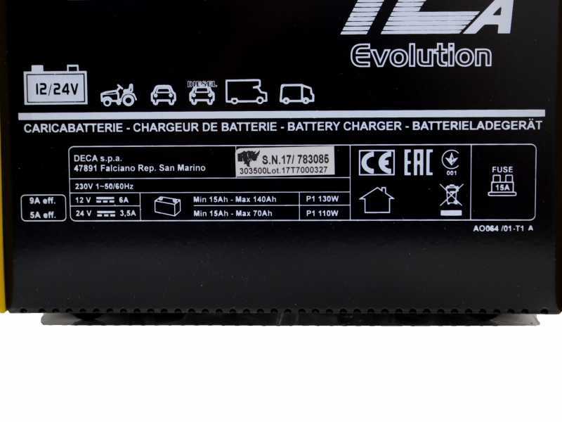 Caricabatterie per auto portatile 12A - 20A - Class - Fornid