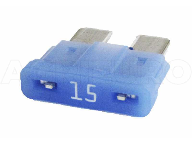 Fusibile 15A Deca - confezione 10 pezzi