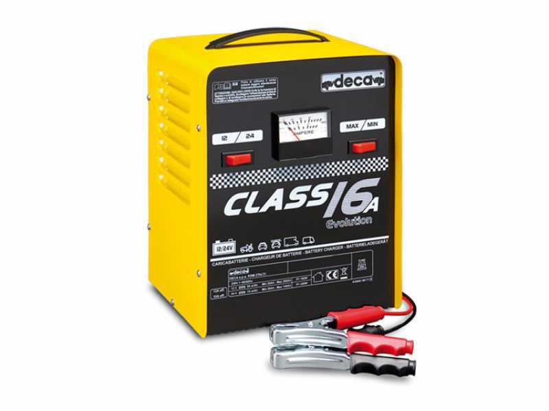 Deca CLASS 16A - Caricabatterie auto - portatile - alimentazione monofase - batterie 12-24V