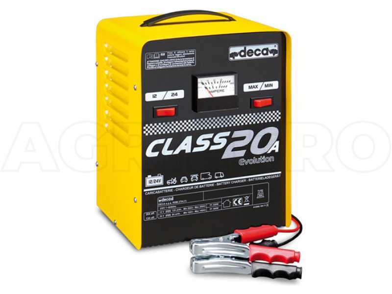 Deca CLASS 20A - Caricabatterie auto - portatile - alimentazione monofase - batterie 12-24V