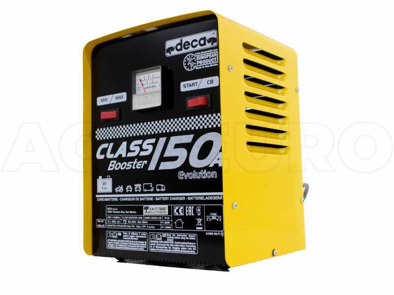 Deca CLASS BOOSTER 150A - Caricabatterie - con avviatore - monofase - batterie 12V