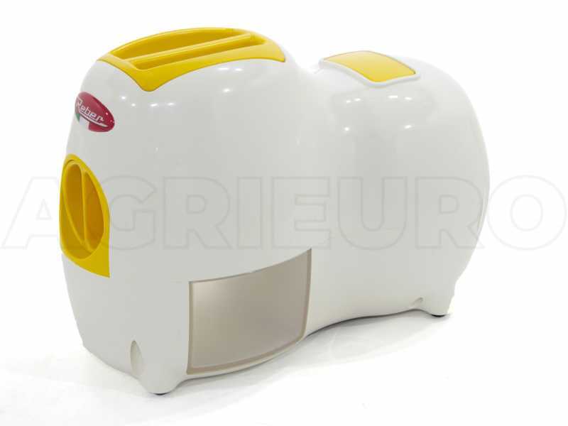 Reber Fido 9250 BG Bianco/Giallo - Grattugia elettrica da tavolo - 140W