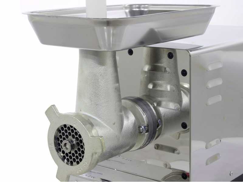 Reber 10024 N INOX - N.22 Corto - Tritacarne professionale  - 1500W
