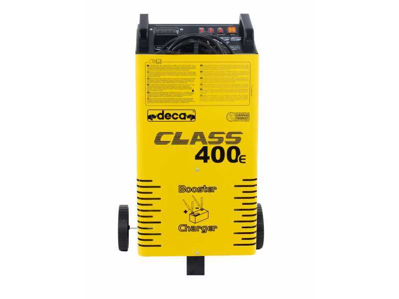 Deca CLASS BOOSTER 400E - Caricabatterie avviatore - carrellato - monofase - batterie 12-24V