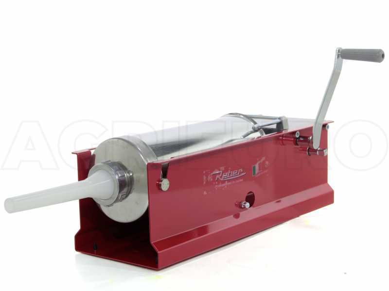 Reber 8950 N Rosso - Insaccatrice manuale 5 Kg - 2 velocit&agrave;
