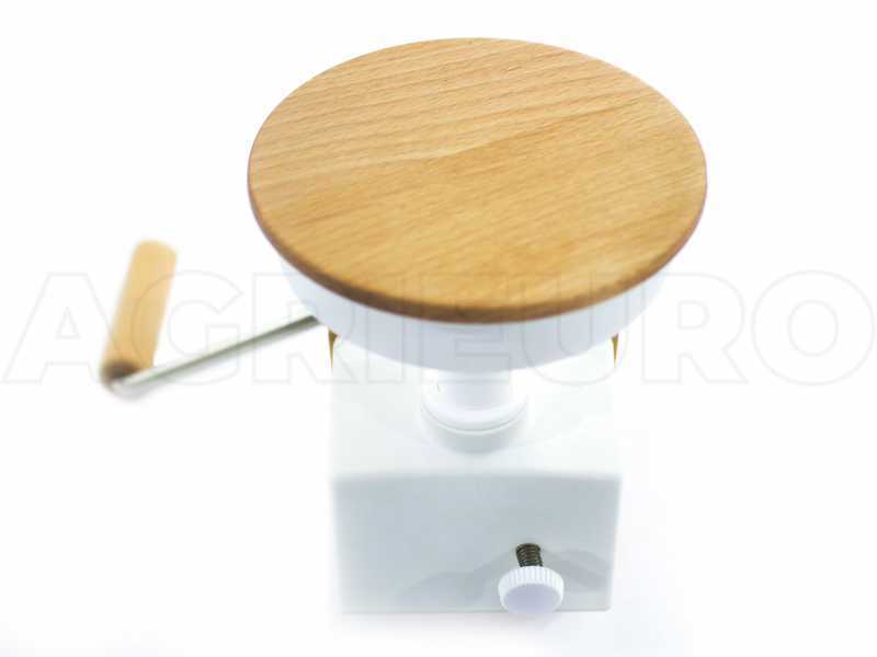 Komo Flocino 200g - Fioccatrice manuale con rulli conici in acciaio inox