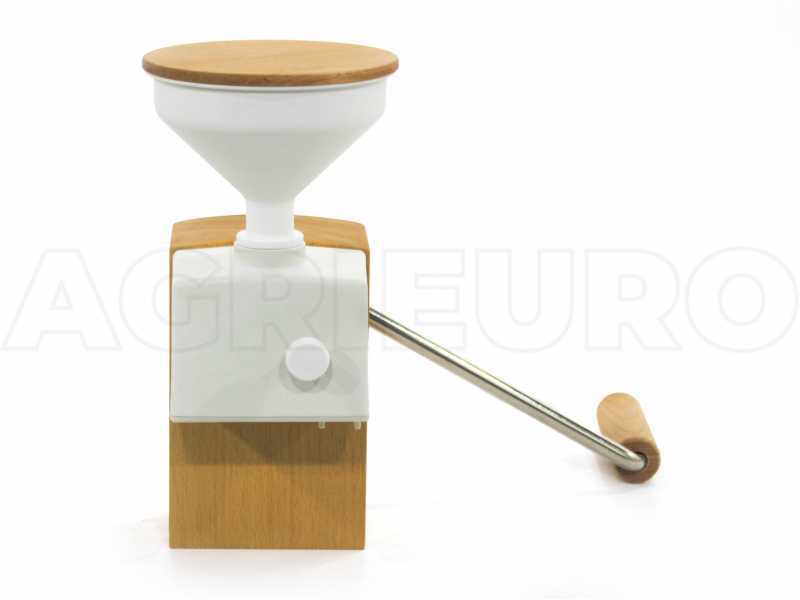 Komo Flocino 200g - Fioccatrice manuale con rulli conici in acciaio inox