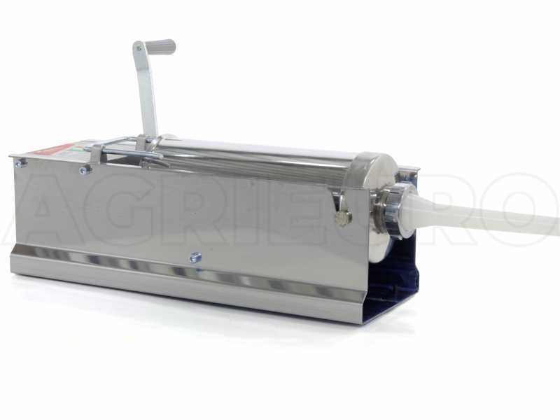 Reber 8960 N INOX - Insaccatrice manuale per salumi 5 Kg - 2 Velocit&agrave;