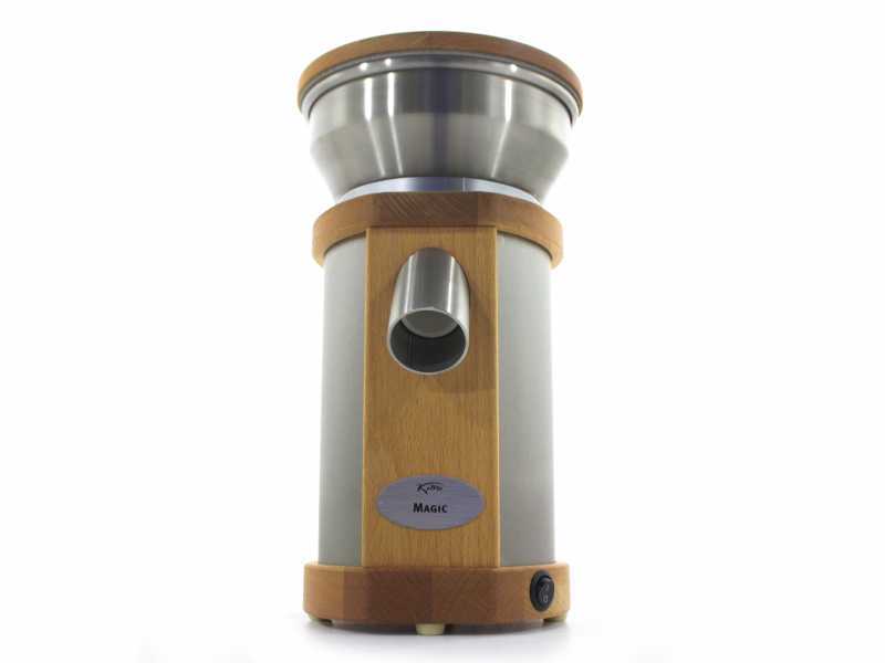 Komo Magic - Mulino per farina in faggio massiccio e acciaio inox - 250W