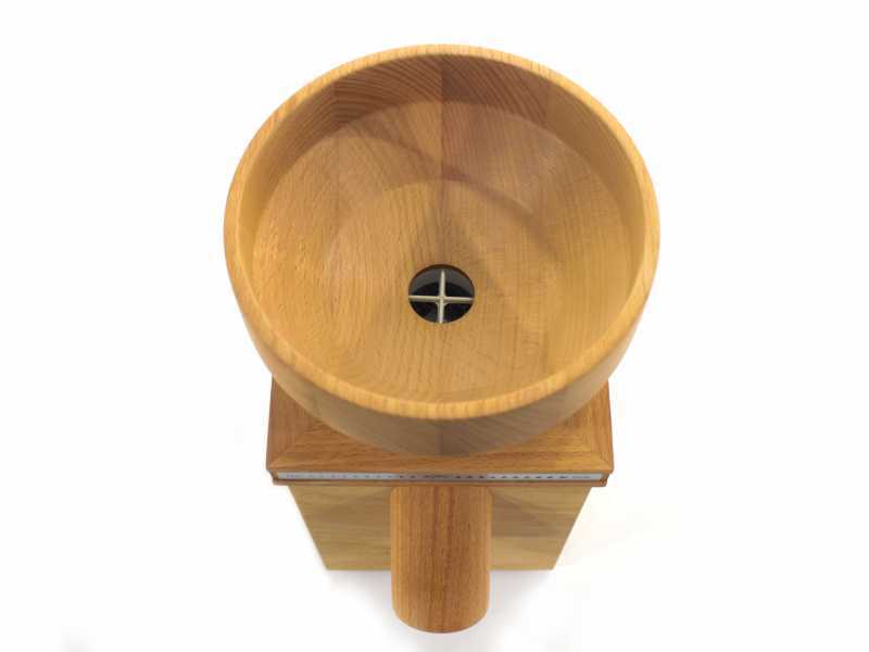 Komo Fidibus Medium - Mulino per farina in faggio massiccio - 360W