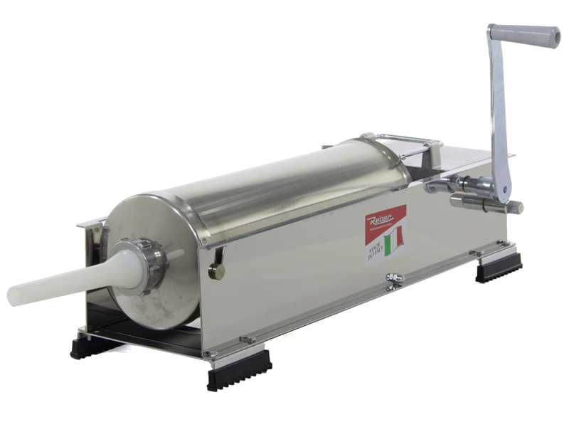 Reber 8973 N INOX - Insaccatrice manuale professionale 10 Kg - 2 Velocit&agrave;