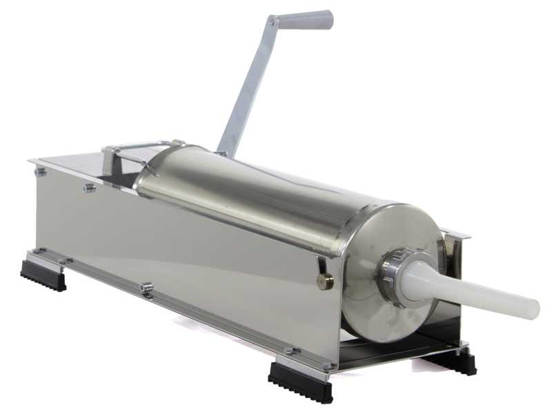 Reber 8973 N INOX - Insaccatrice manuale professionale 10 Kg - 2 Velocit&agrave;