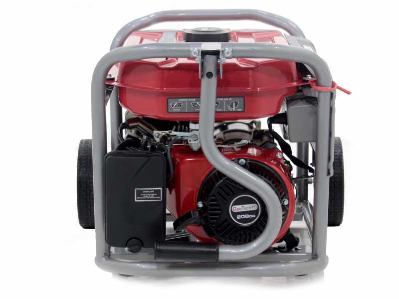 GeoTech-Pro GGP 2500 - Generatore di corrente carrellato con AVR 2.2 kW - Continua 2 kw Monofase