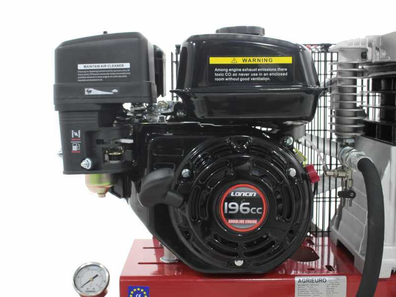 Motocompressore CB 25/520 LO con motore Loncin - compressore a scoppio benzina (520  lt/min)