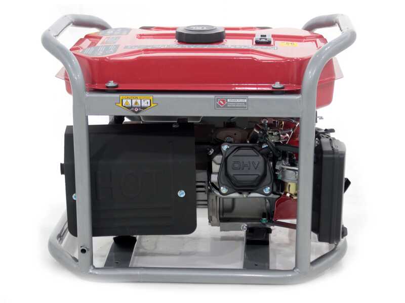 GeoTech-Pro GGP 3500 - Generatore di corrente carrellato con AVR 3 kW - Continua 2.8 kw Monofase