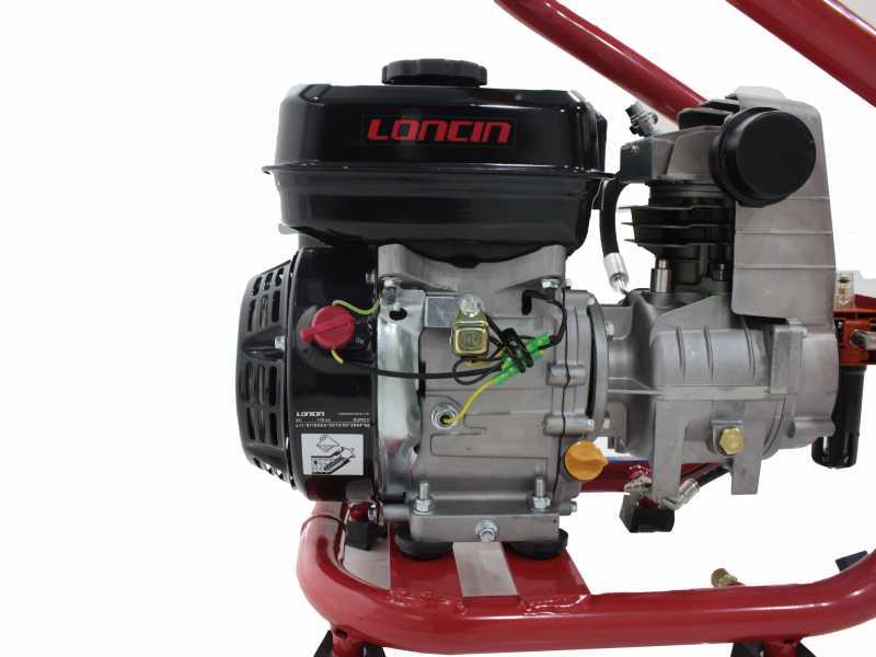 Airmec Micro 02/260 - Motocompressore a scoppio (260 lt/min) Loncin 118cc benzina