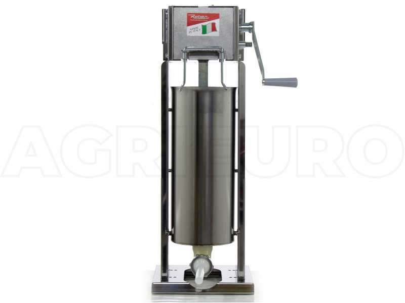 Reber 8975 V INOX - Insaccatrice verticale 15 Kg - 2 Velocit&agrave; con carter