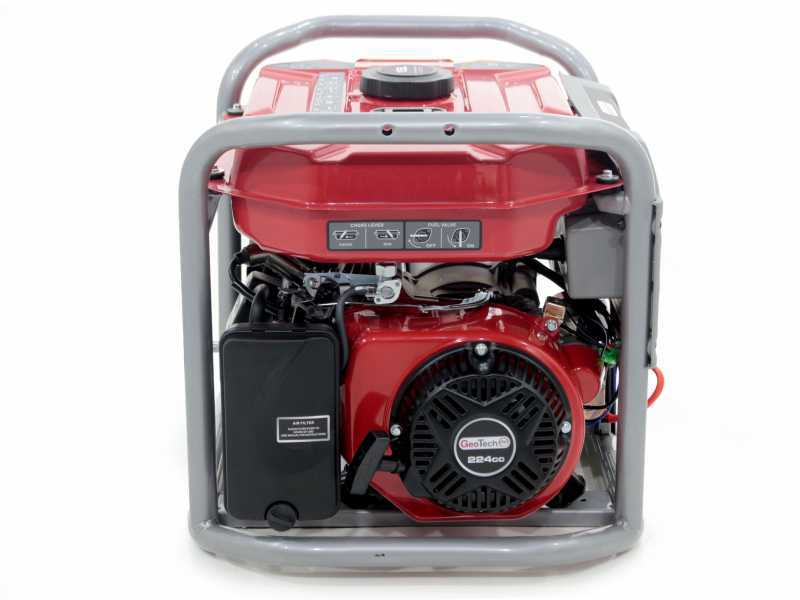 GeoTech-Pro GGP 4000 ES - Generatore di corrente carrellato con AVR 3.6 kW - Continua 3.2 kw Monofase