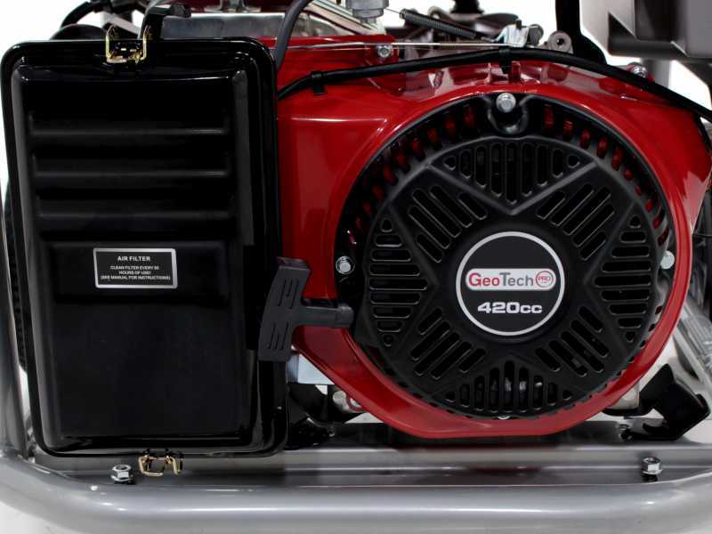 GeoTech-Pro GGP 6500 - Generatore di corrente carrellato con AVR 5.4 kW - Continua 5 kw Monofase