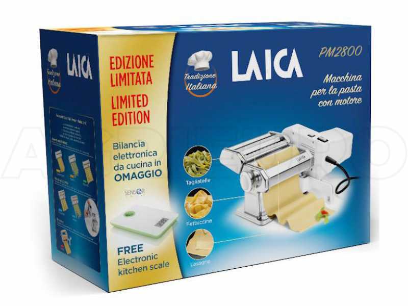 Laica PM2800 - Kit Macchina per la pasta elettrica 90W