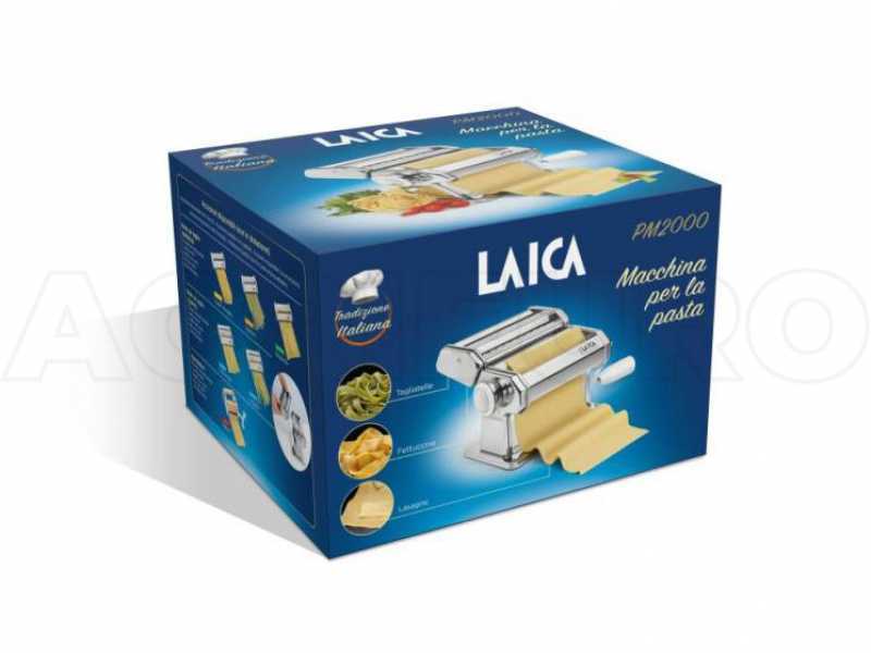 Laica PM2000 - Macchina per la pasta manuale in INOX