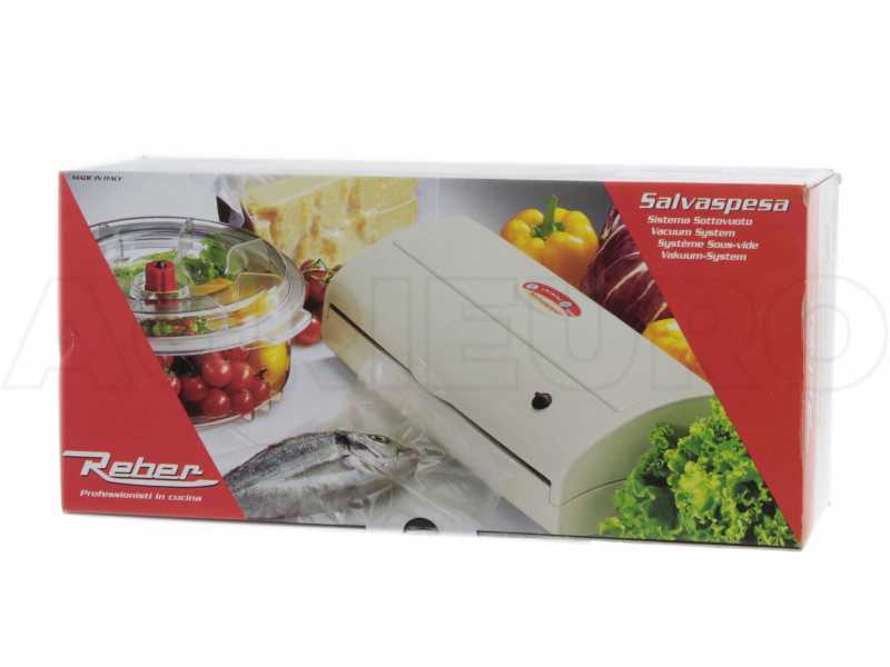 Reber Salvaspesa 9340 N - Macchina sottovuoto - Barra saldante da 32cm 