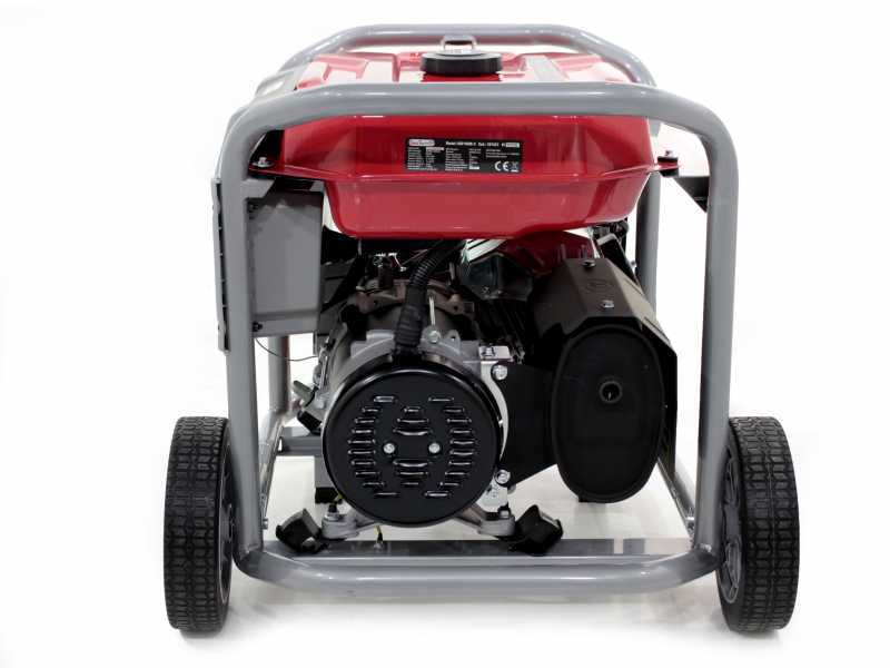 GeoTech-Pro GGP 6500-3 - Generatore di corrente carrellato con AVR 5.4 kW - Continua 5 kw Trifase