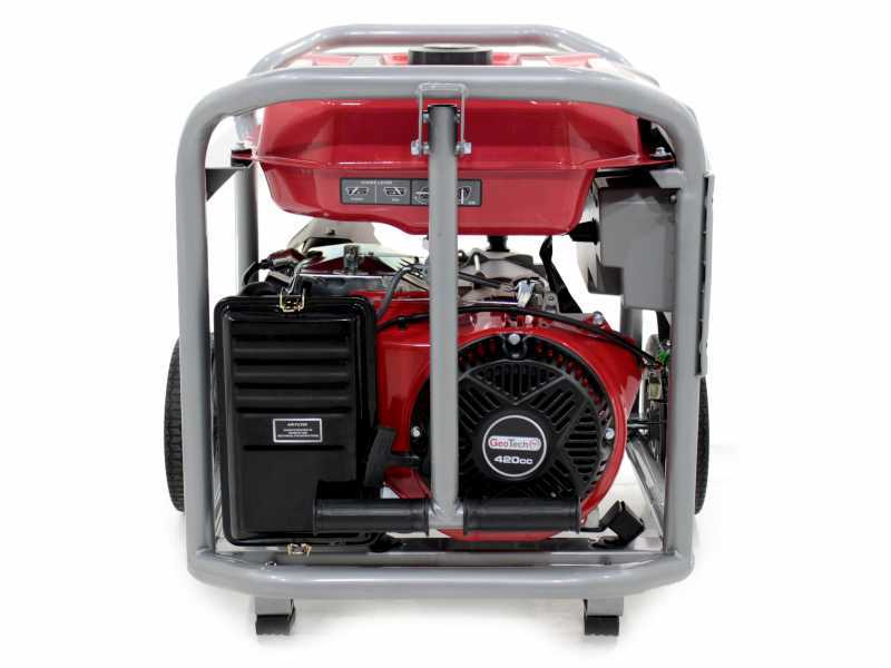 GeoTech-Pro GGP 8000-3 - Generatore di corrente carrellato con AVR 6.5 kW - Continua 6 kw Trifase