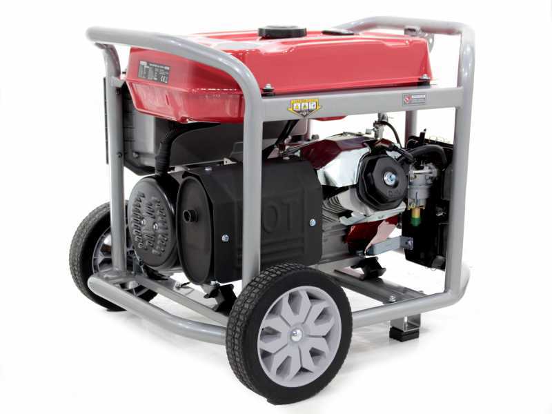 GeoTech-Pro GGP 8000-3 ES - Generatore di corrente carrellato con AVR 6.5 kW - Continua 6 kwTrifase