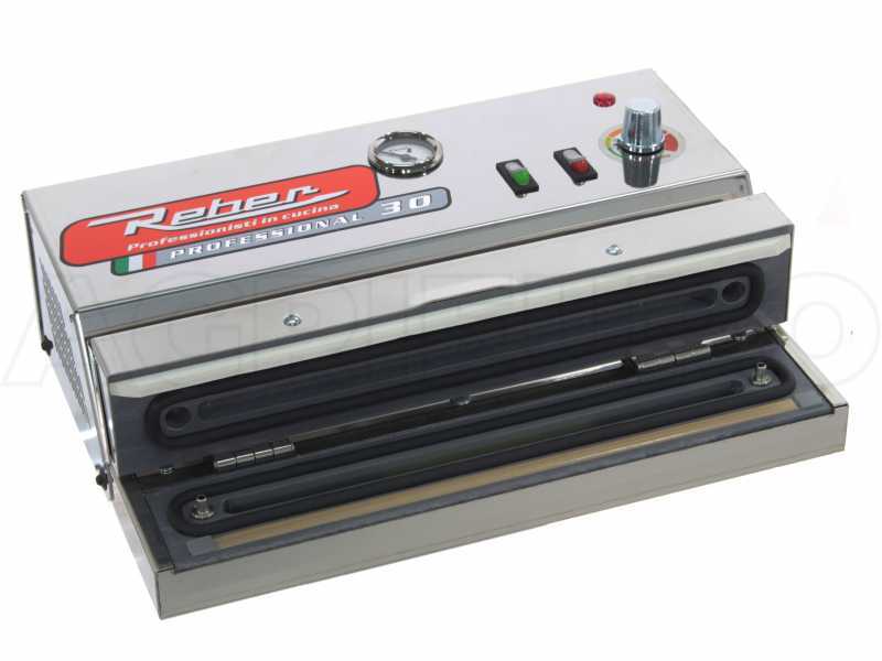 Reber PROFESSIONAL 30 - 9709 N - Macchina sottovuoto professionale - Barra saldante 32cm