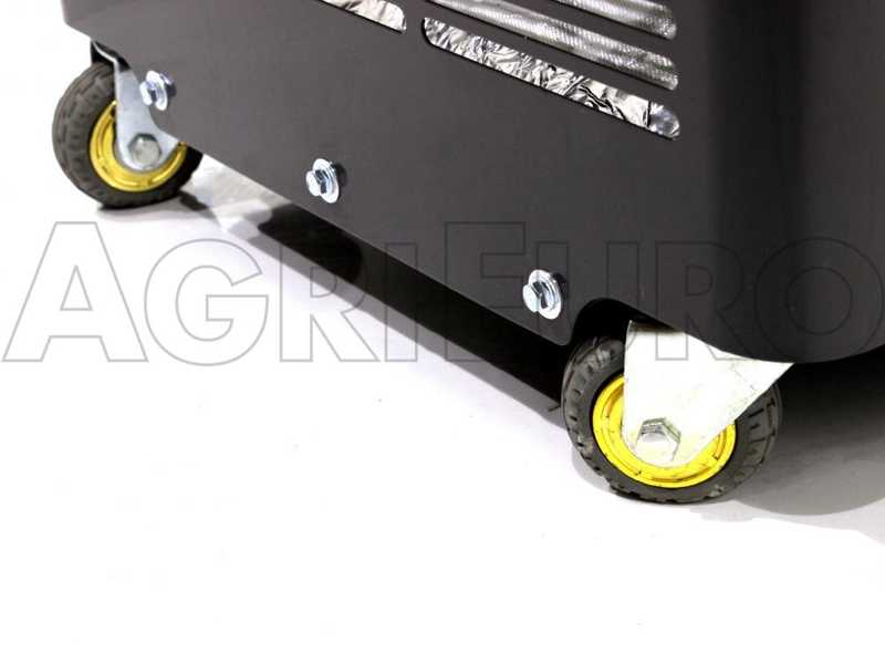 GeoTech-Pro DGP8500SE-3 - Generatore di corrente silenziato carrelalto con AVR 6 kW - Continua 5.5 kW Full-Power + ATS Monofase