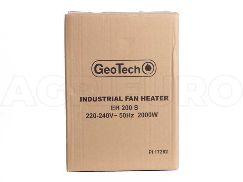 GeoTech EH 200 S - Generatore di aria calda elettrico con ventilatore - Monofase