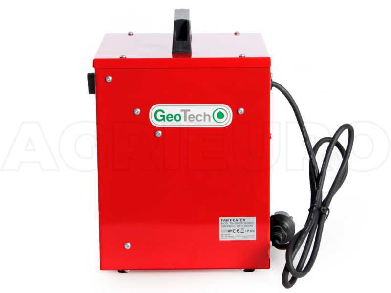 GeoTech EH 200 S - Generatore di aria calda elettrico con ventilatore - Monofase